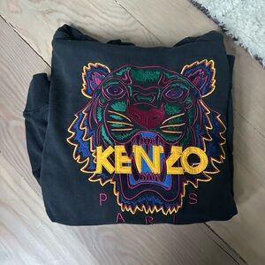 Kendo black tiger hoodie